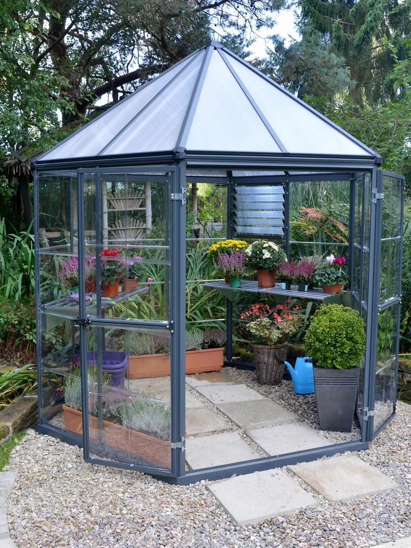 Canopia® By Palram Oasis Hexagon Greenhouse - Image 5