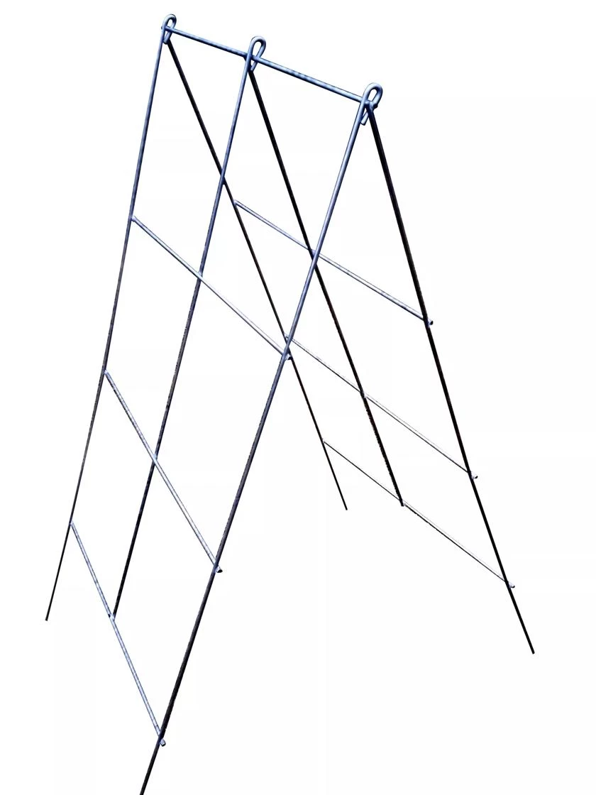 Heavy-Duty A-Frame Plant Supports Galvanized 42", Set Of 5