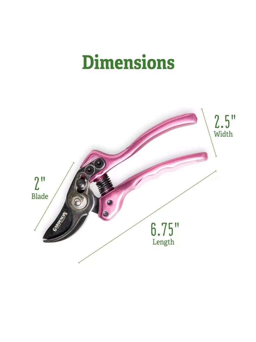 Gardener's Floral Pruning Bypass Shears - Image 2
